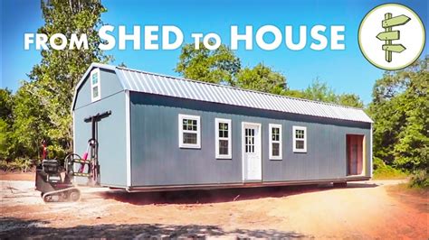 converting metal shed into house|12x36 shed to house conversion.